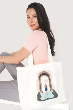 Graphic Tote Canvas Bag