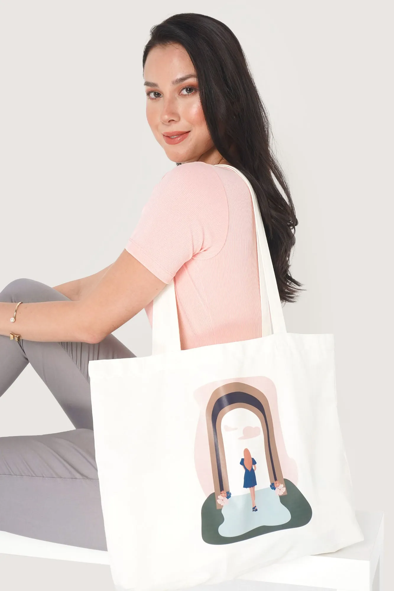 Graphic Tote Canvas Bag
