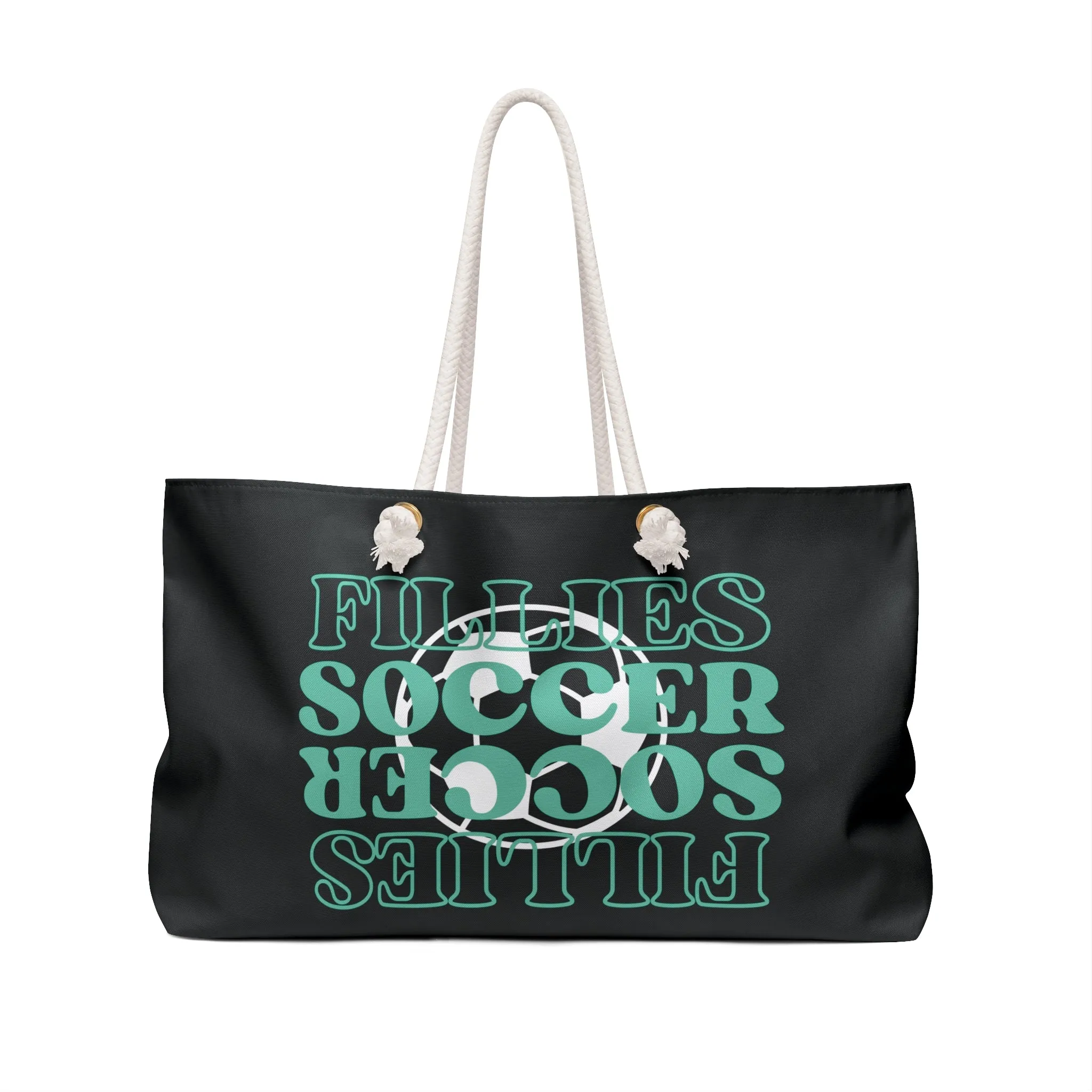 Green/Black Fillies Soccer Weekender Bag