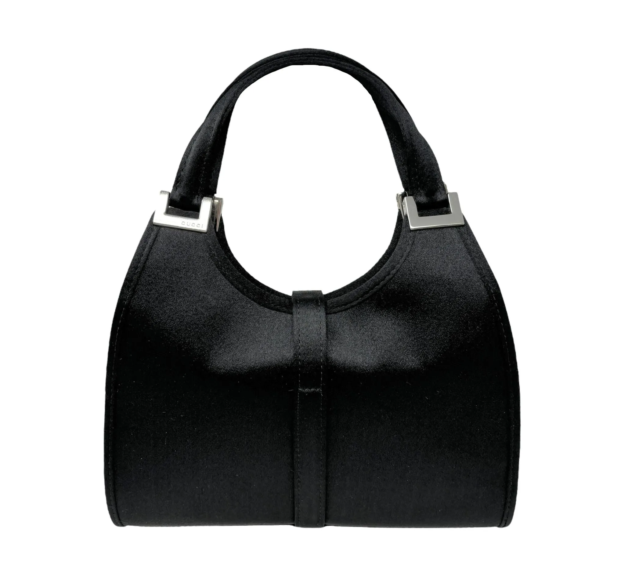 Gucci Black Satin Mini Jackie Bag