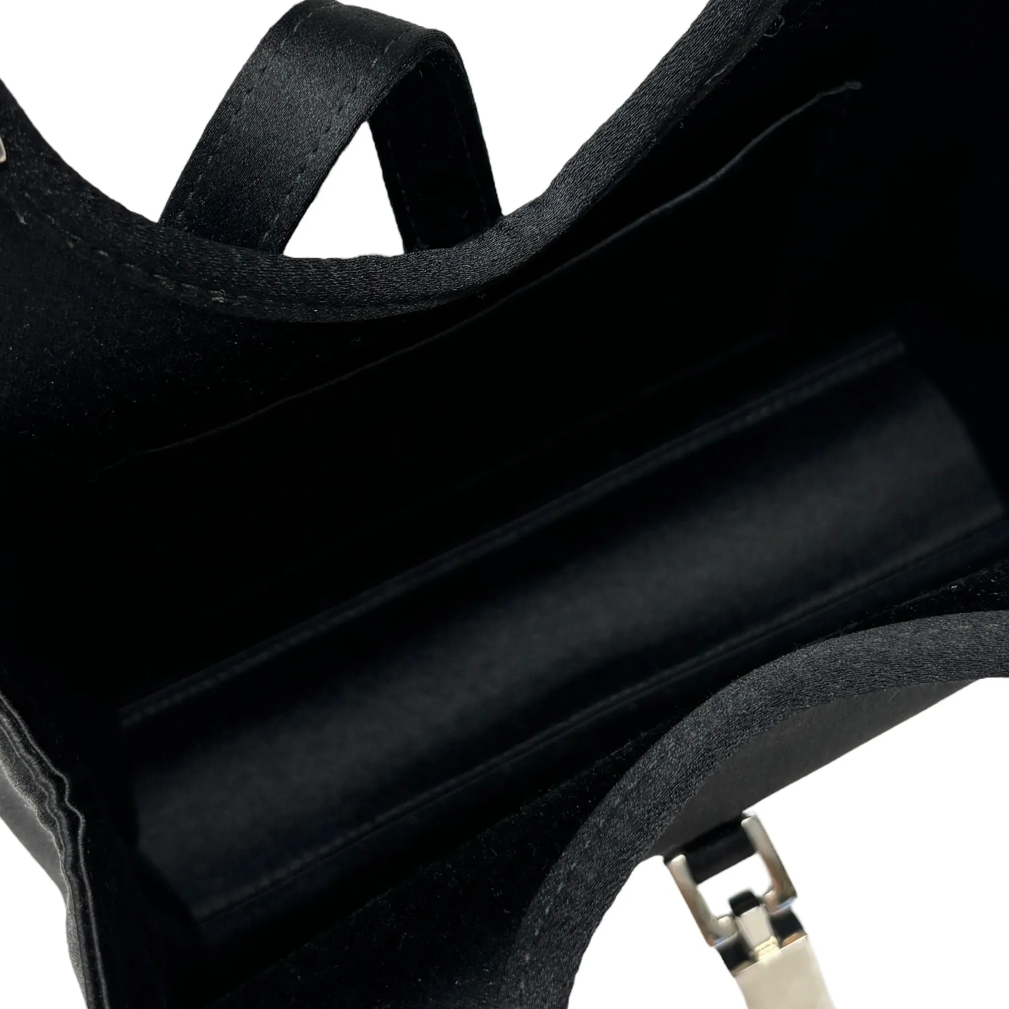 Gucci Black Satin Mini Jackie Bag