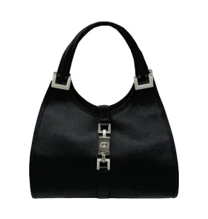 Gucci Black Satin Mini Jackie Bag