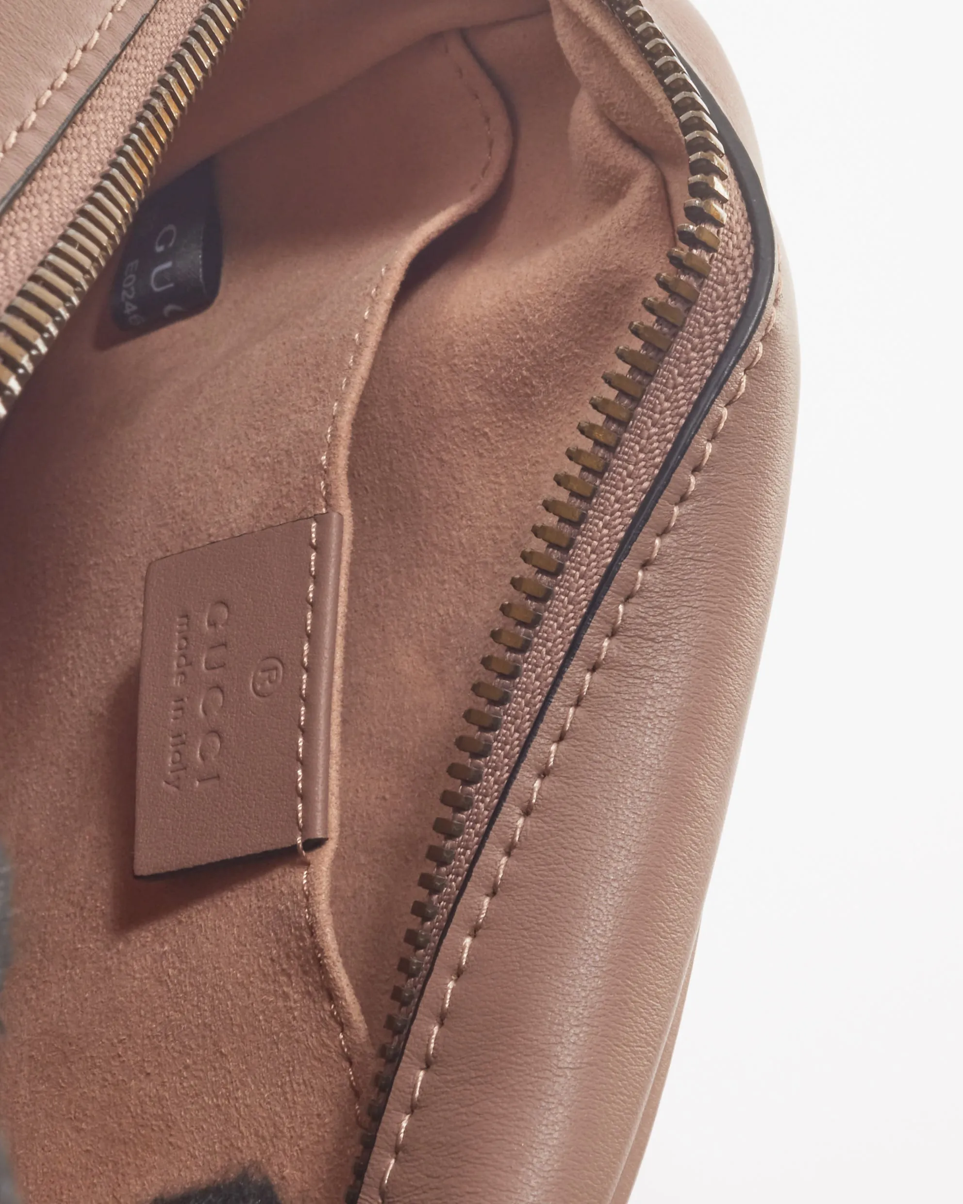 Gucci Blush Leather Marmont Mini Leather Camera Bag
