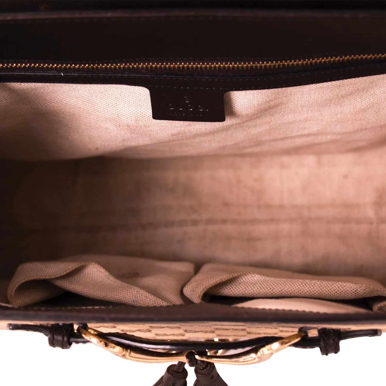 Gucci GG Canvas Emily Large Shoulder Bag