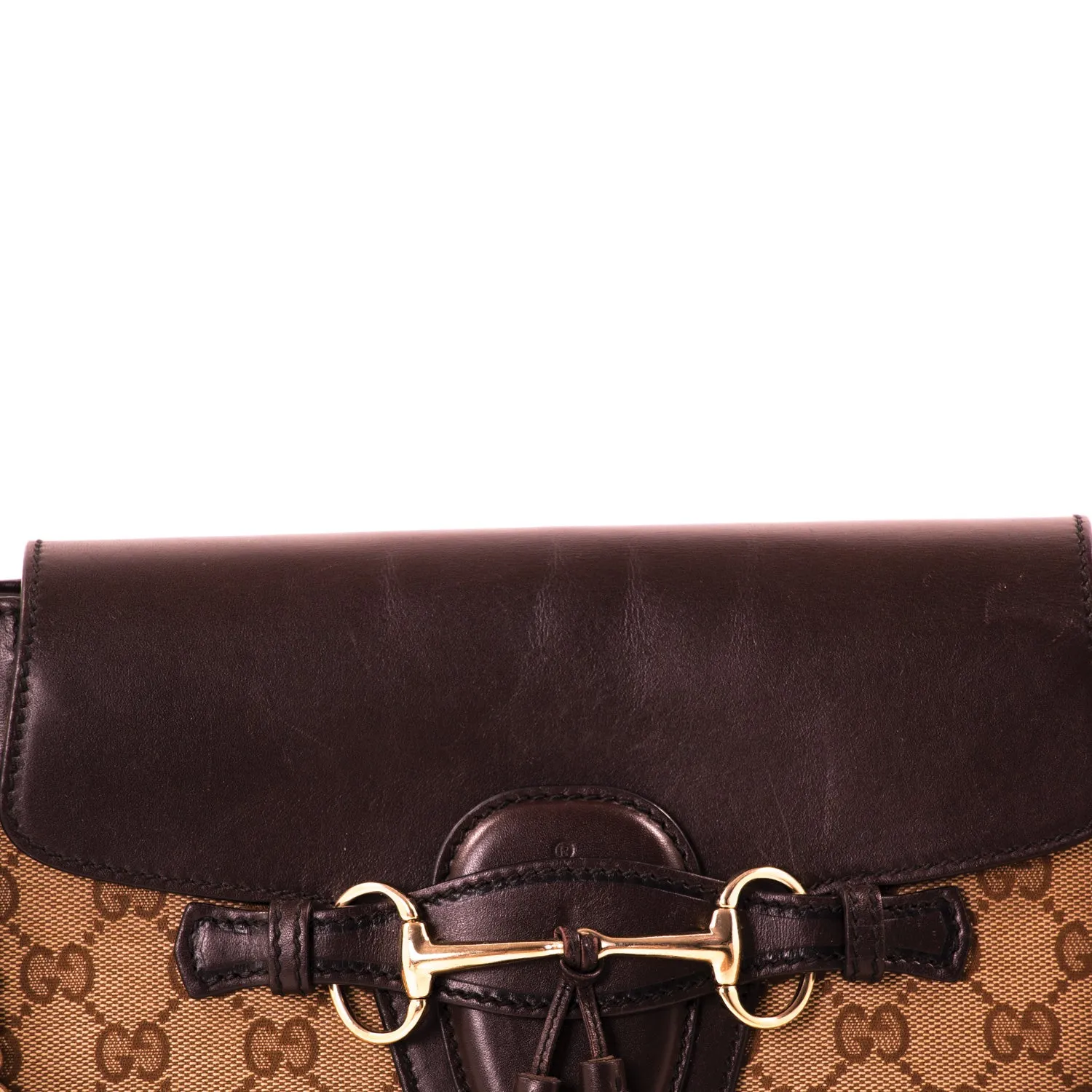 Gucci GG Canvas Emily Large Shoulder Bag