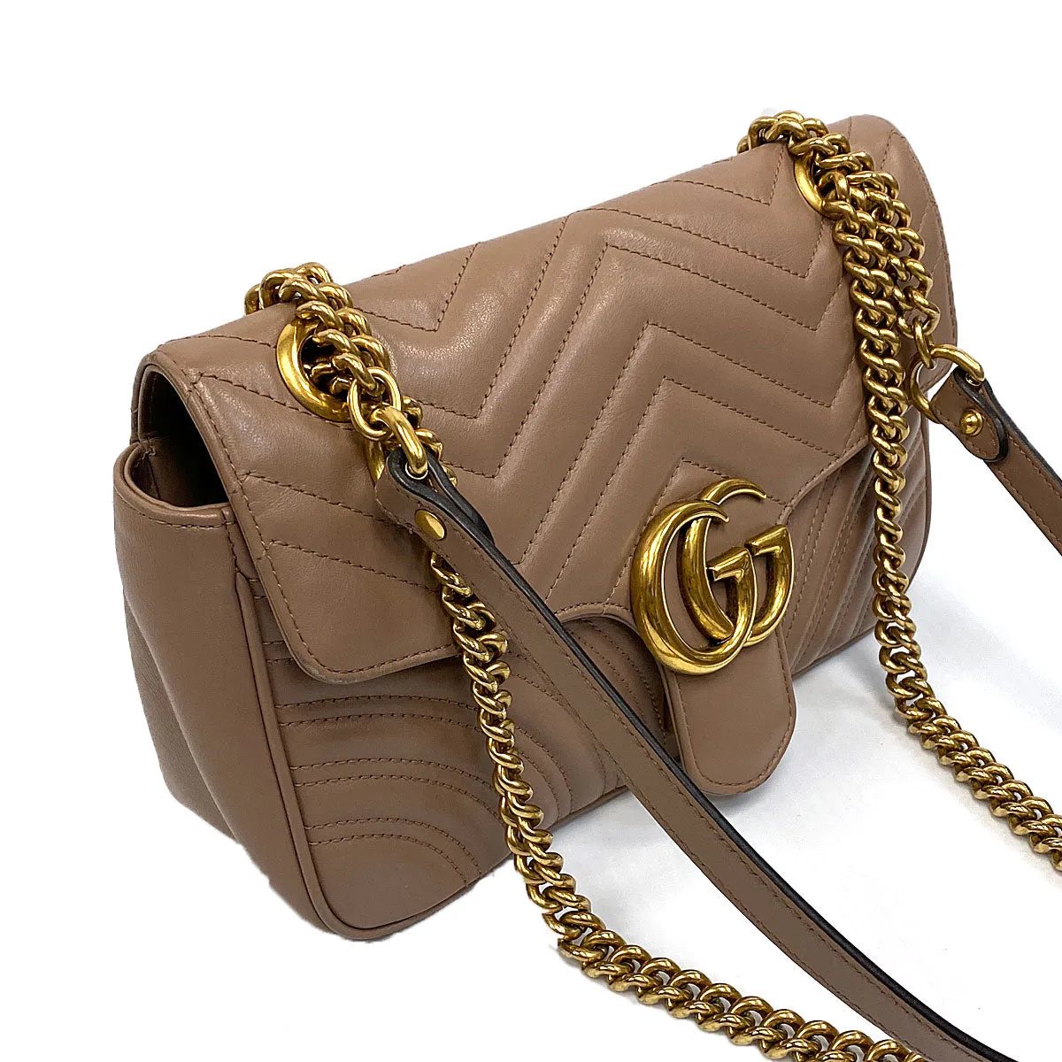 Gucci GG Marmont Small Matelassé Shoulder Bag