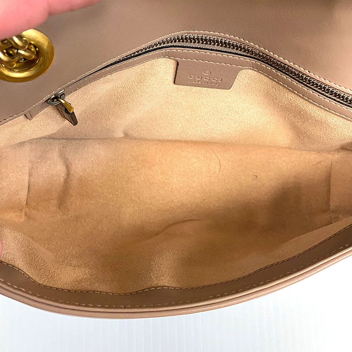 Gucci GG Marmont Small Matelassé Shoulder Bag