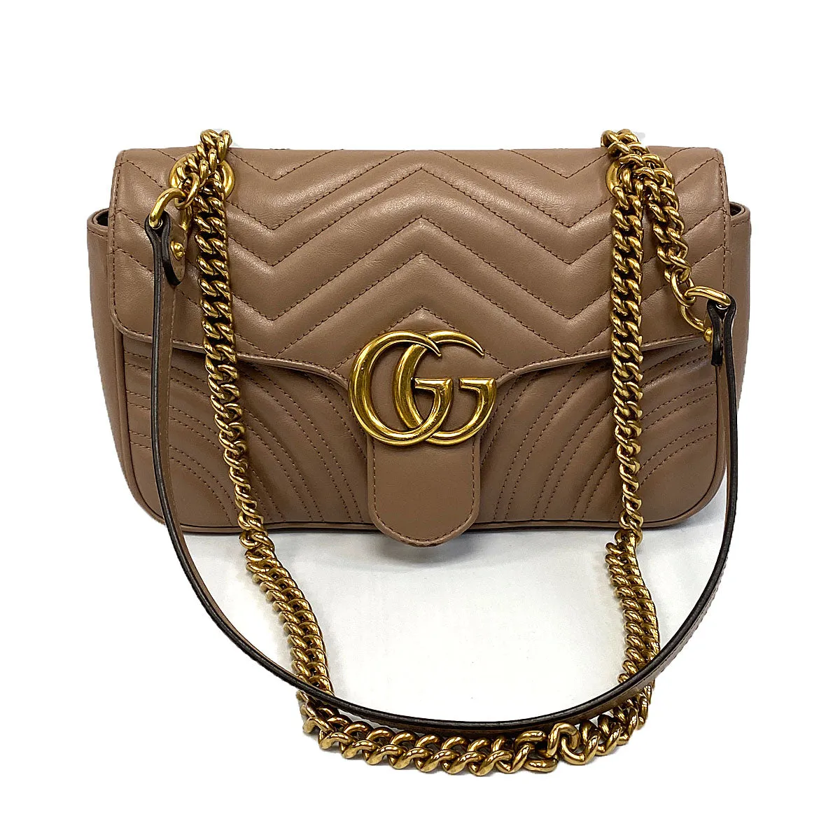 Gucci GG Marmont Small Matelassé Shoulder Bag