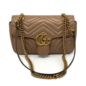 Gucci GG Marmont Small Matelassé Shoulder Bag
