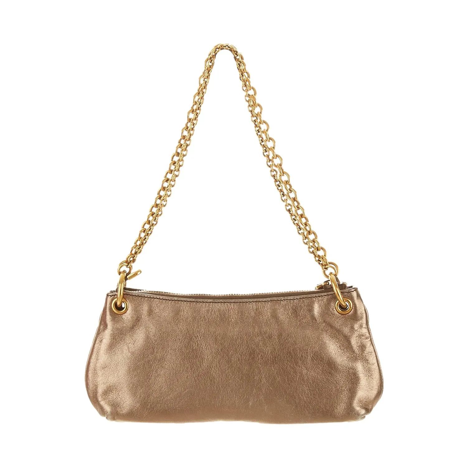 Gucci Gold Heart Chain Shoulder Bag