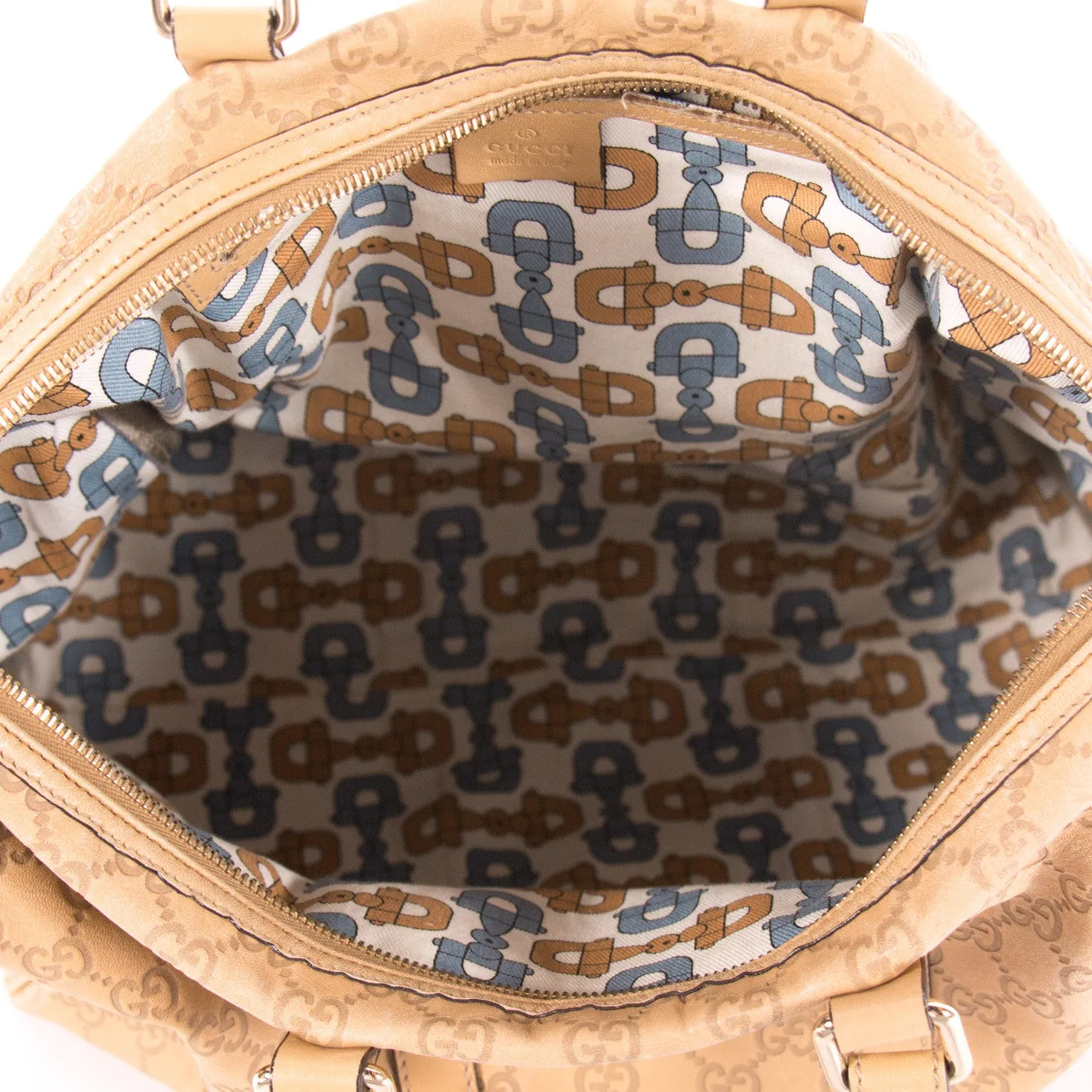 Gucci Guccissima Boston Bag