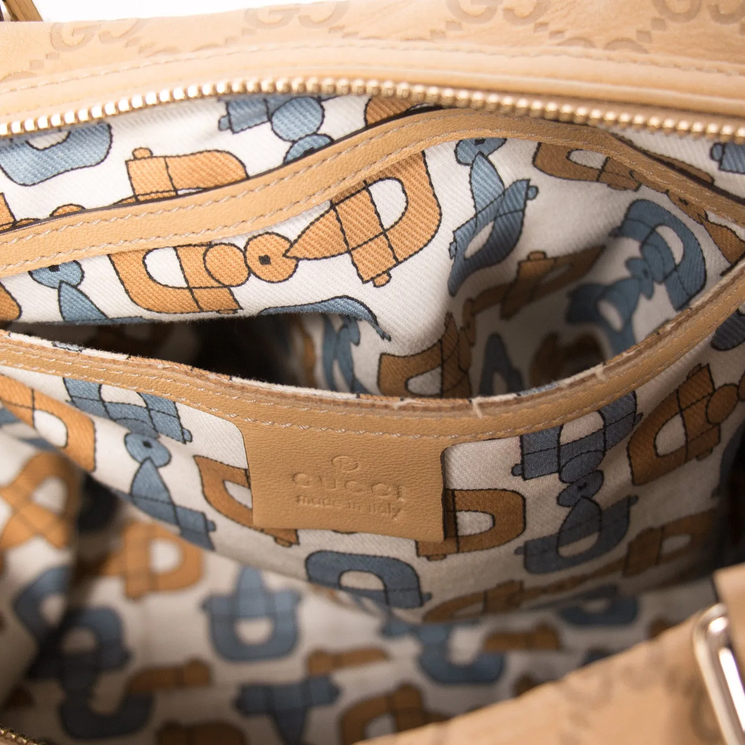 Gucci Guccissima Boston Bag