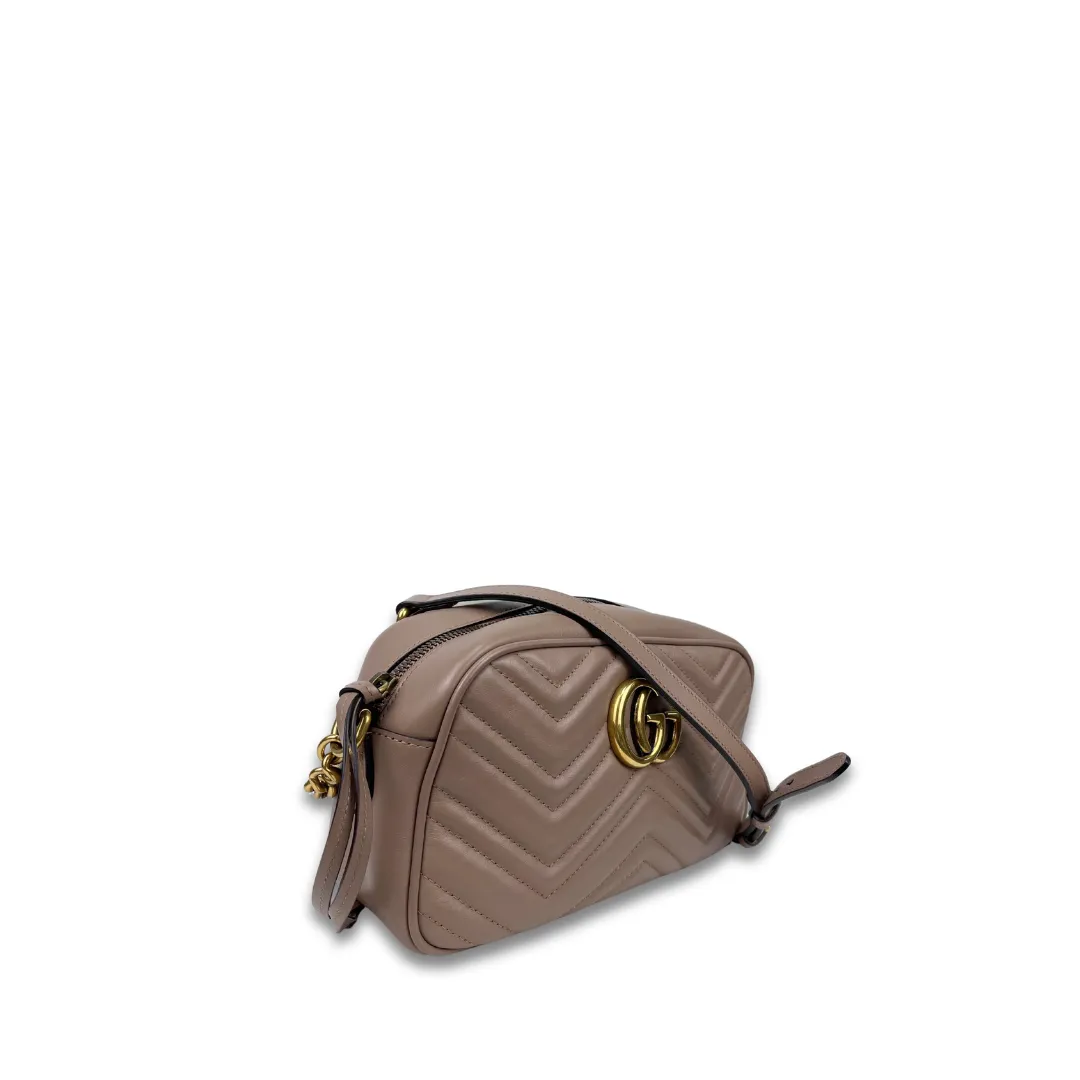 Gucci Marmont Dusty Rose Small Camera Bag