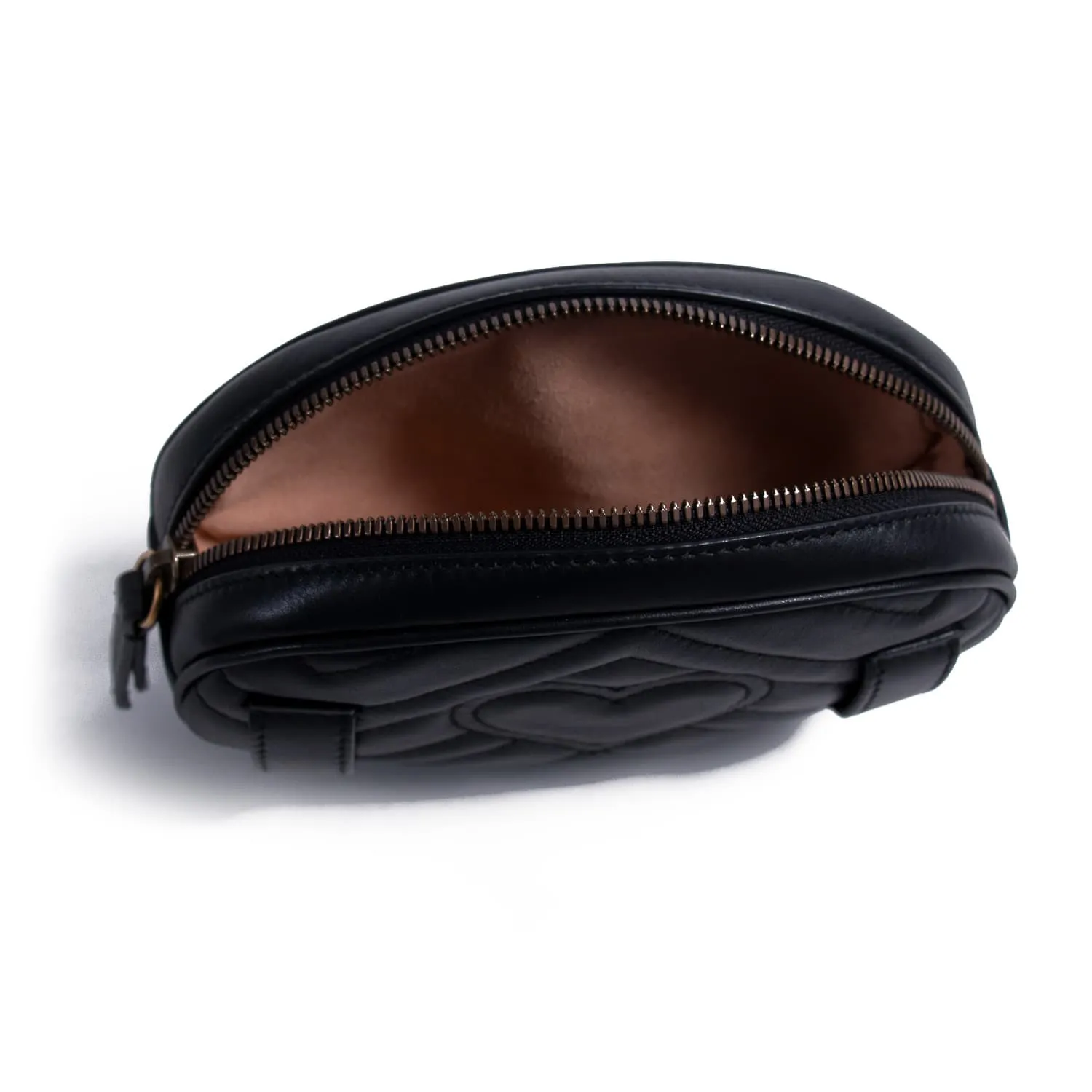 Gucci Marmont Matelassé Leather Belt Bag