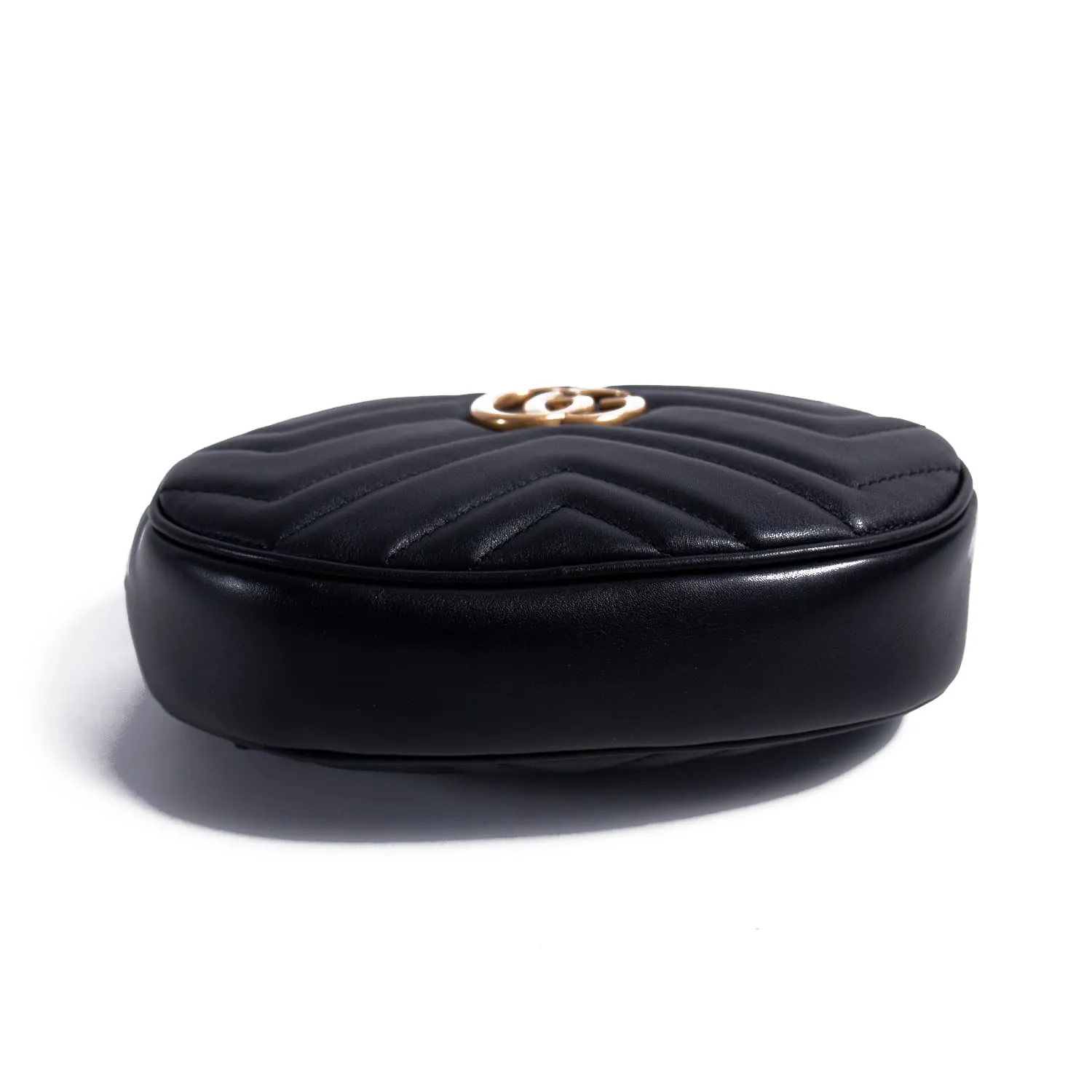 Gucci Marmont Matelassé Leather Belt Bag