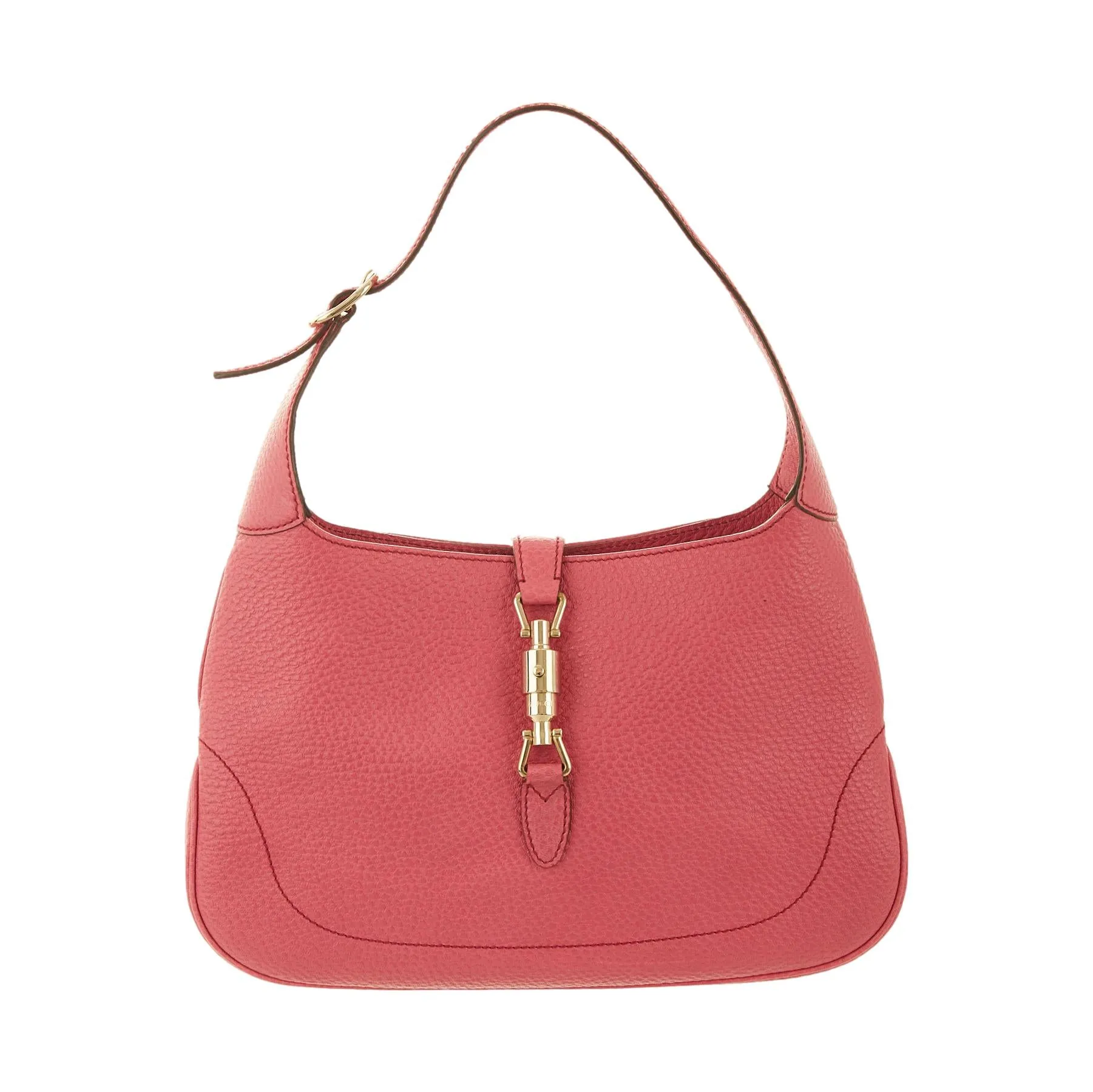 Gucci Pink Leather Jackie Bag