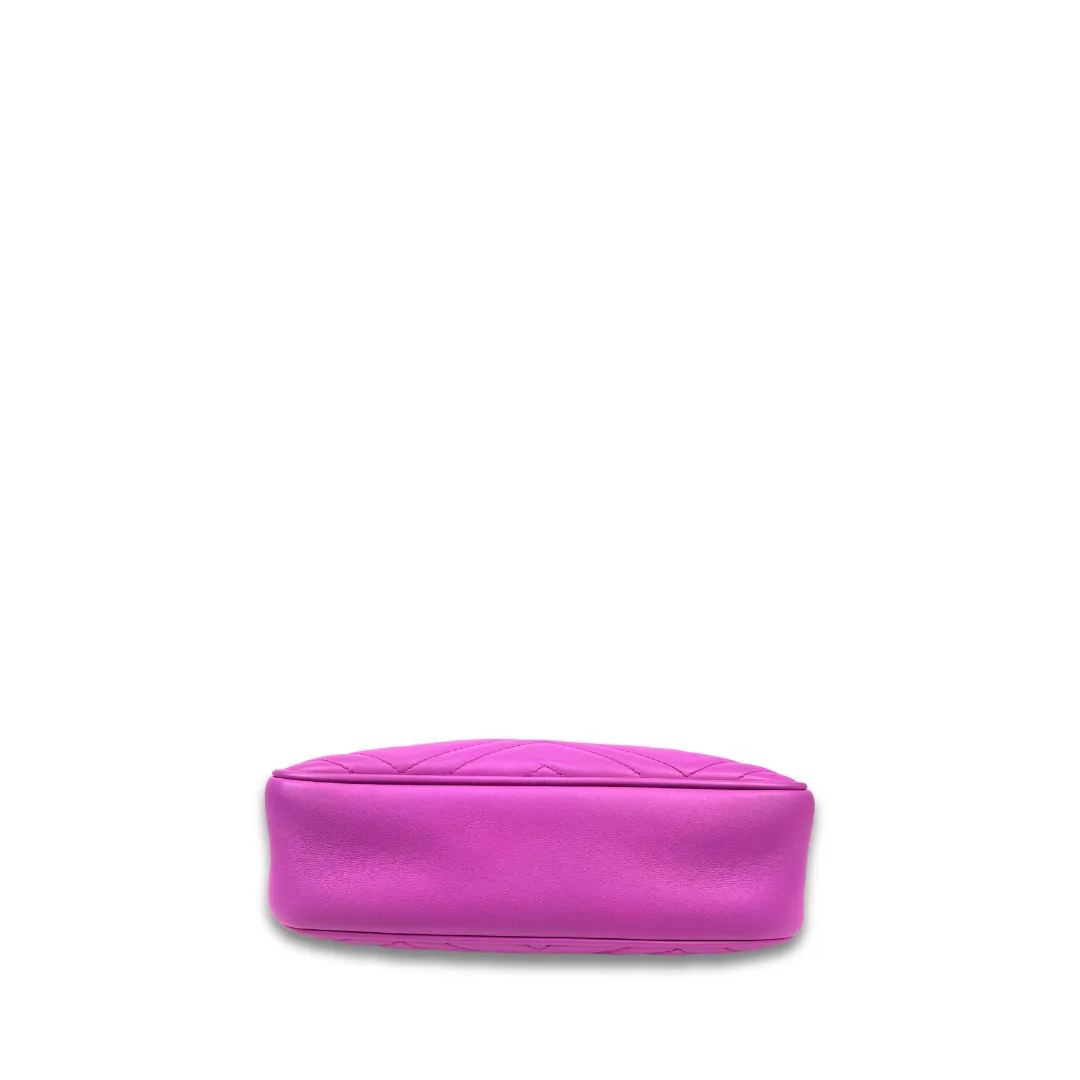 Gucci Pink Small Marmont Camera Bag