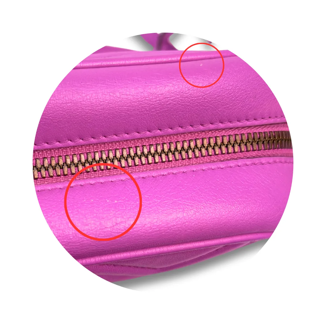 Gucci Pink Small Marmont Camera Bag