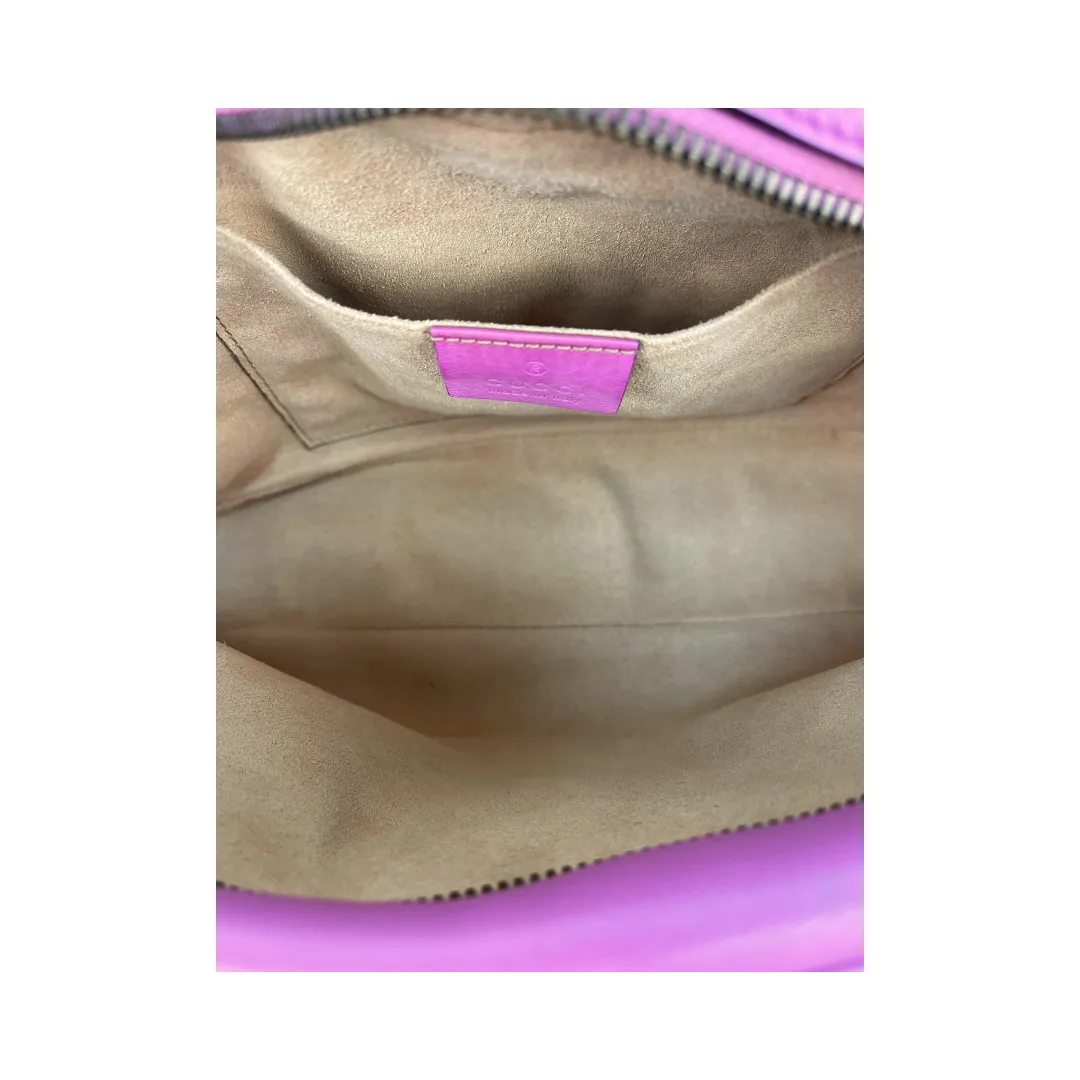 Gucci Pink Small Marmont Camera Bag