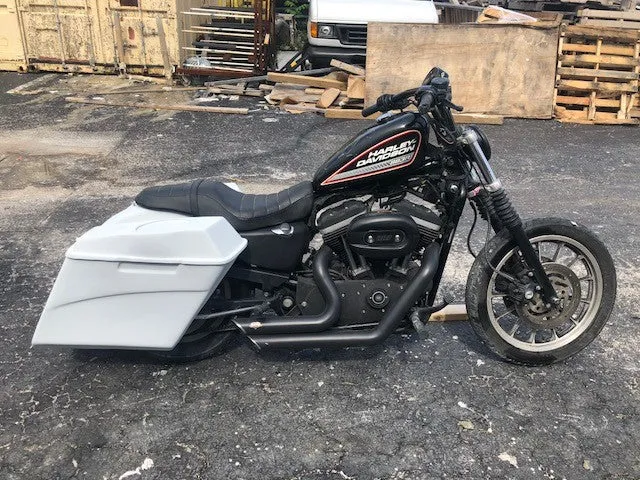 Harley Davidson Sportster 883 / Dyna / Sportster Extended Stretch Saddlebags