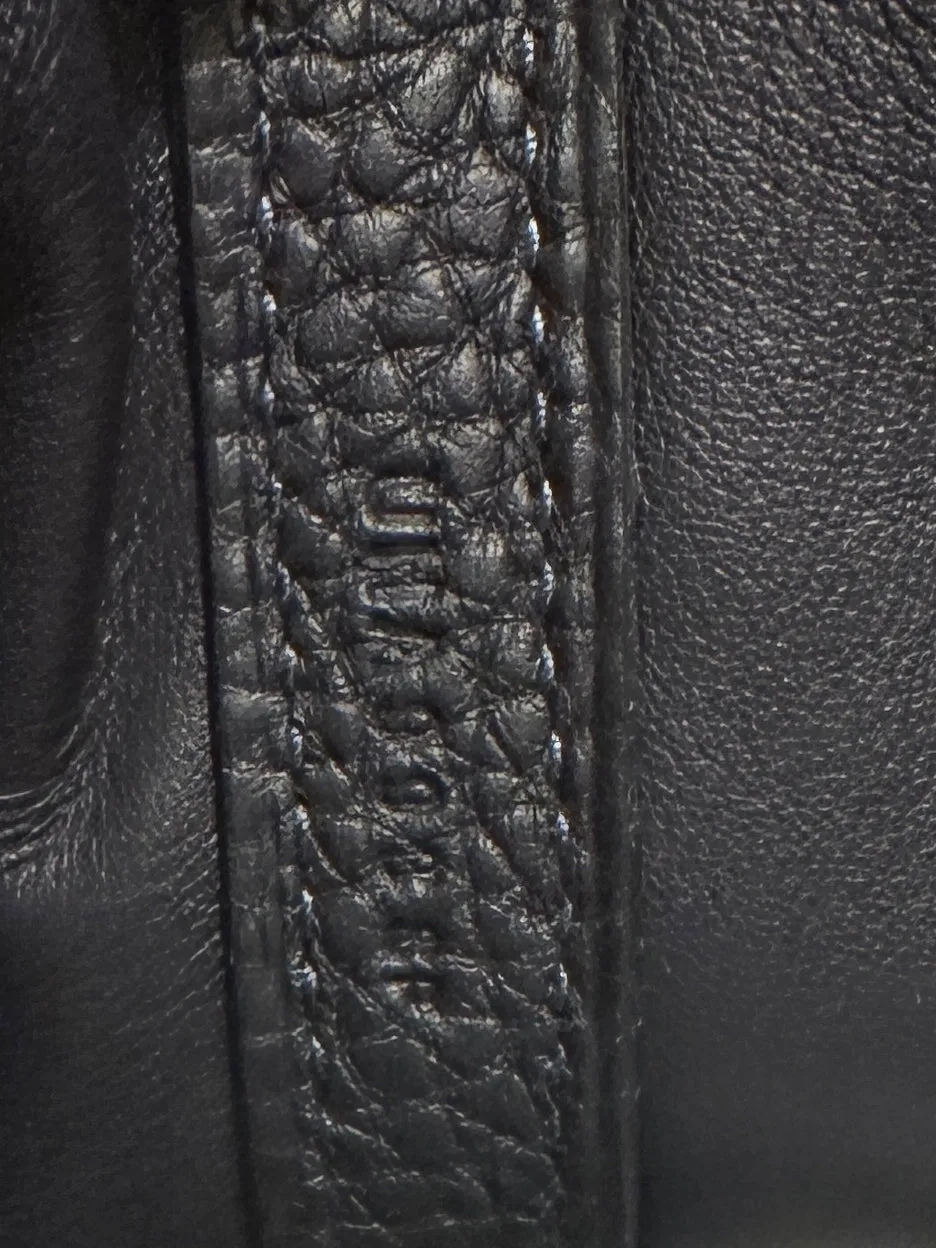 Hermes Black Togo/Swift Leather 29cm 24/24 Bag