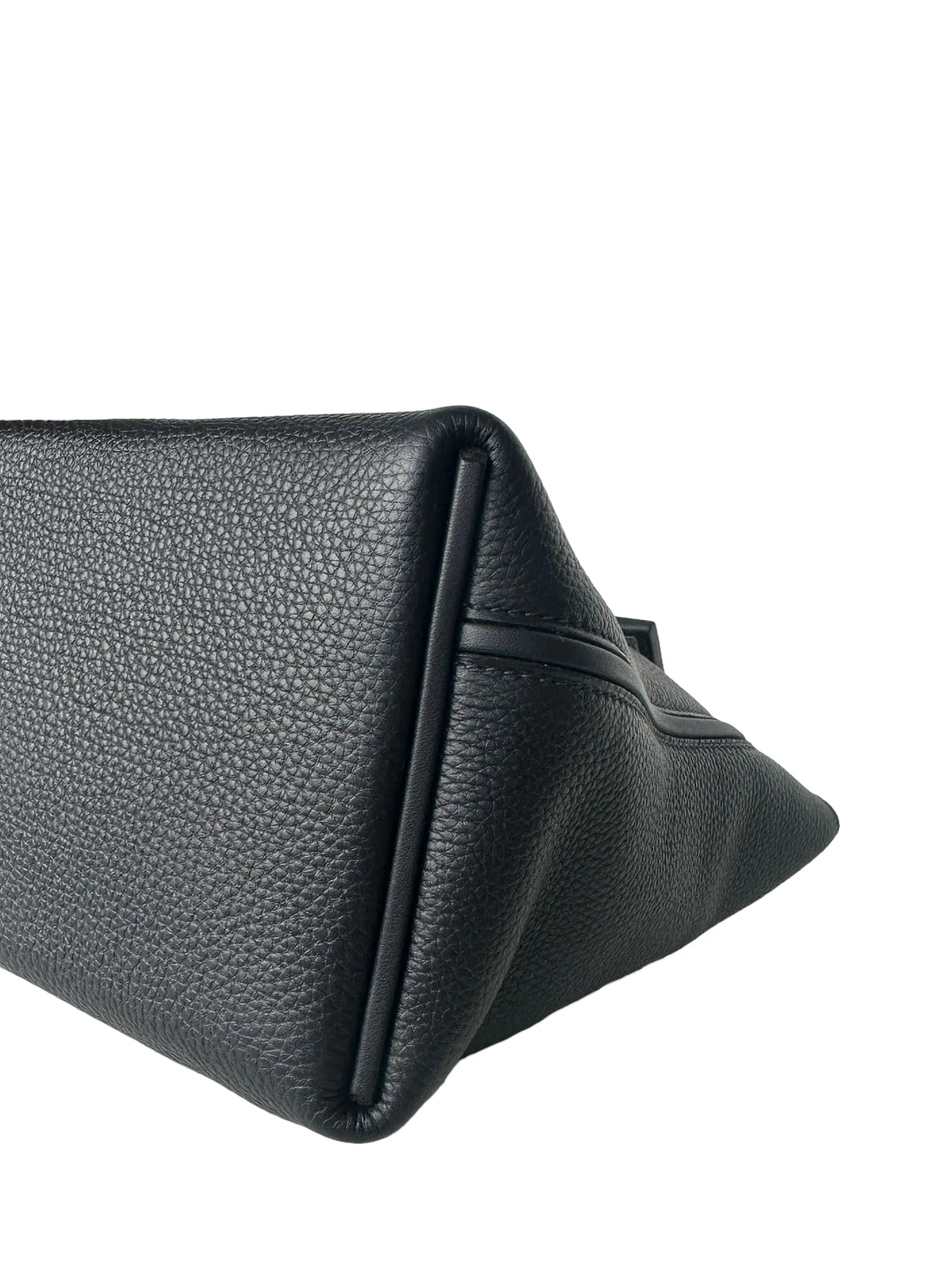 Hermes Black Togo/Swift Leather 29cm 24/24 Bag