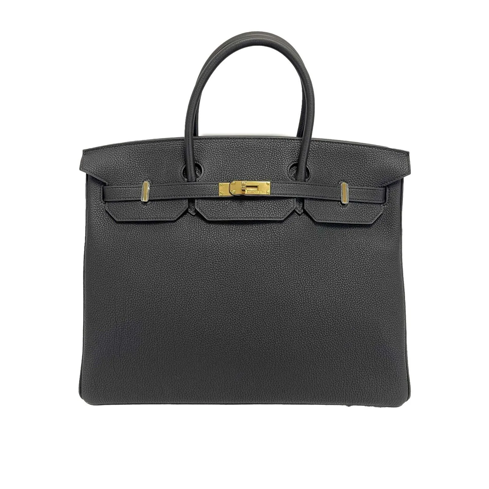 Hermes - NEW Birkin 40 Togo Leather Black Noir 2017 Birkin