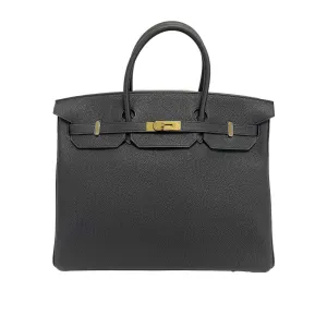 Hermes - NEW Birkin 40 Togo Leather Black Noir 2017 Birkin