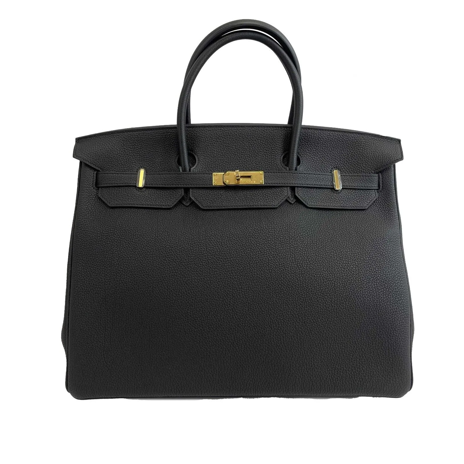 Hermes - NEW Birkin 40 Togo Leather Black Noir 2017 Birkin