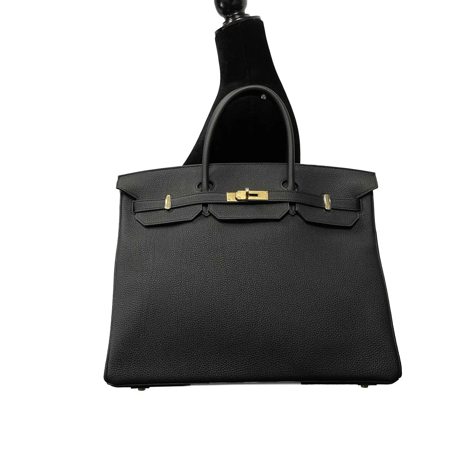 Hermes - NEW Birkin 40 Togo Leather Black Noir 2017 Birkin