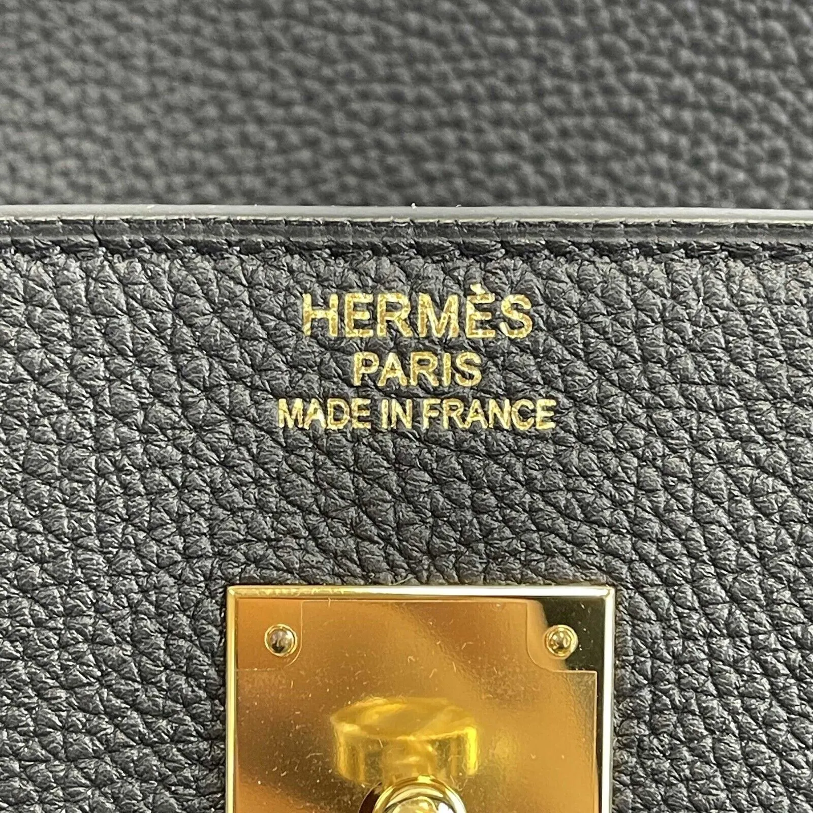 Hermes - NEW Birkin 40 Togo Leather Black Noir 2017 Birkin