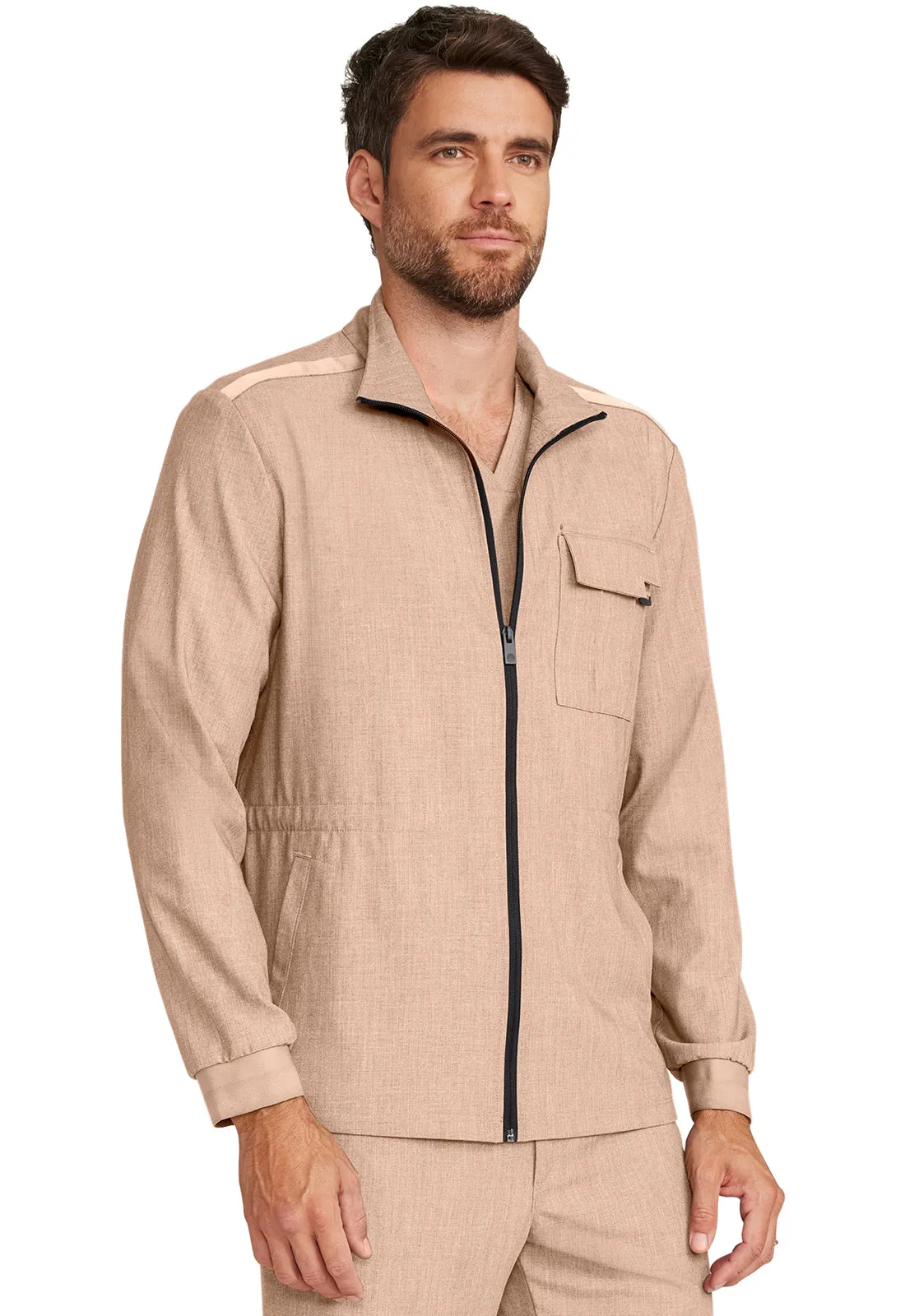 HH Quest HH361 Men's Zip Front Scrub Jacket