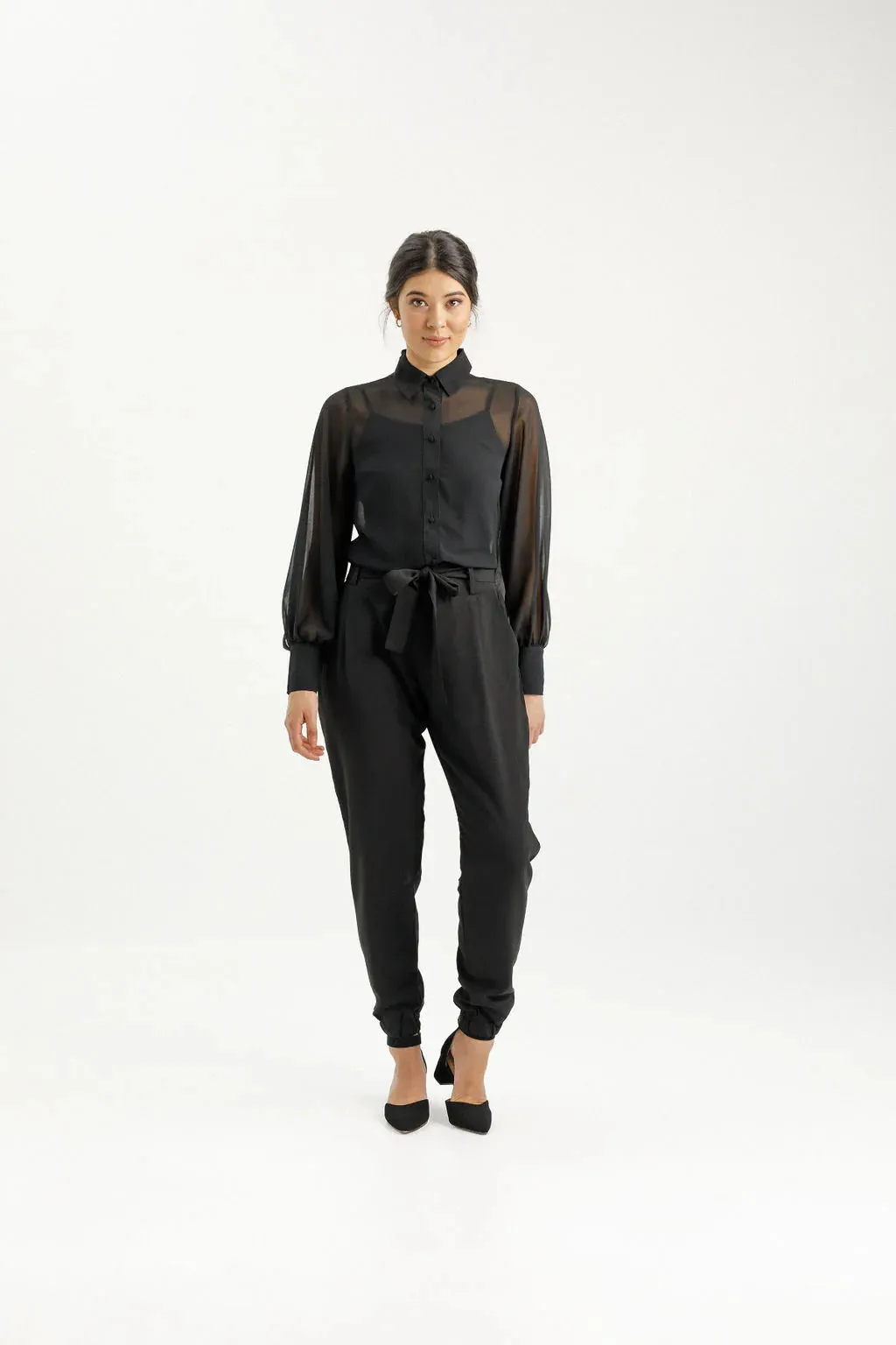 Home-lee X Label Billie Pants - Black
