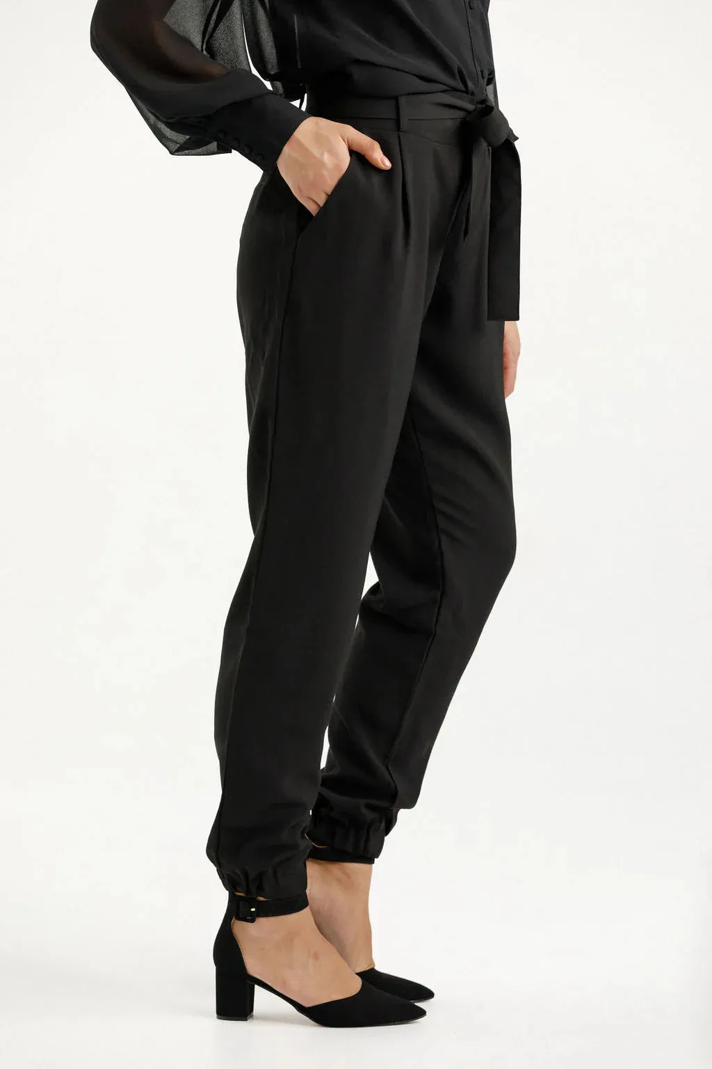 Home-lee X Label Billie Pants - Black
