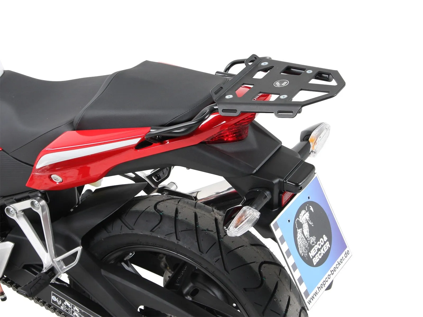 Honda CBR 250R Topcase carrier - Mini Rack