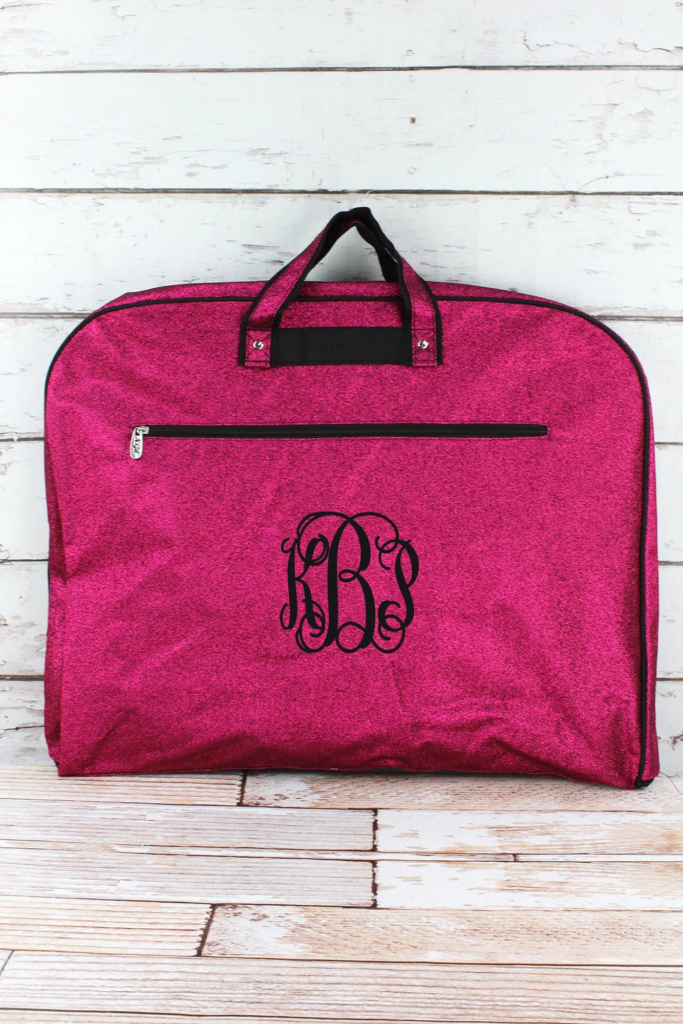 Hot Pink Glitz & Glam Garment Bag