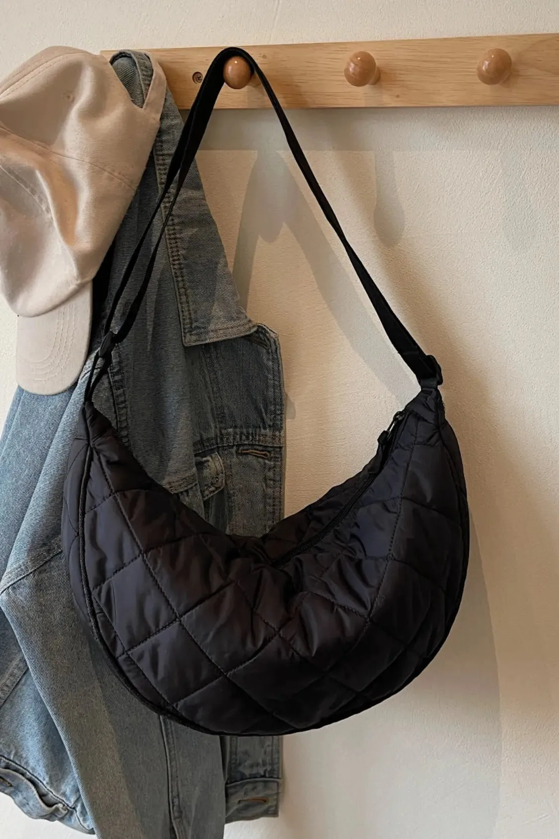 'Imani' Quilted Crossbody Bag