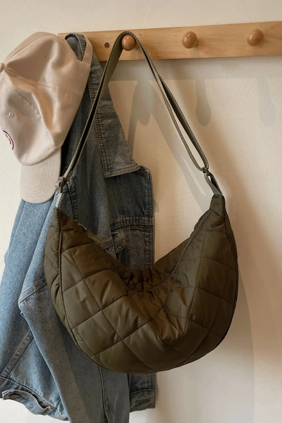 'Imani' Quilted Crossbody Bag