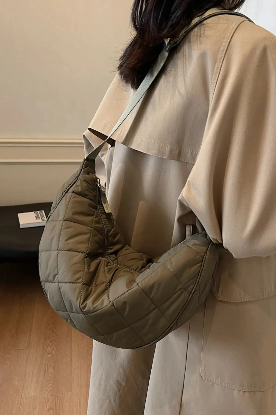 'Imani' Quilted Crossbody Bag
