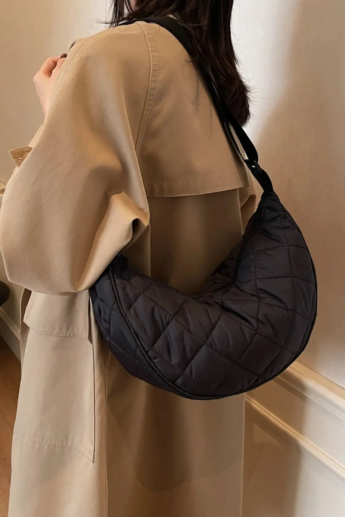 'Imani' Quilted Crossbody Bag