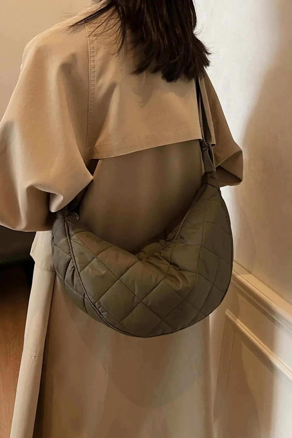 'Imani' Quilted Crossbody Bag