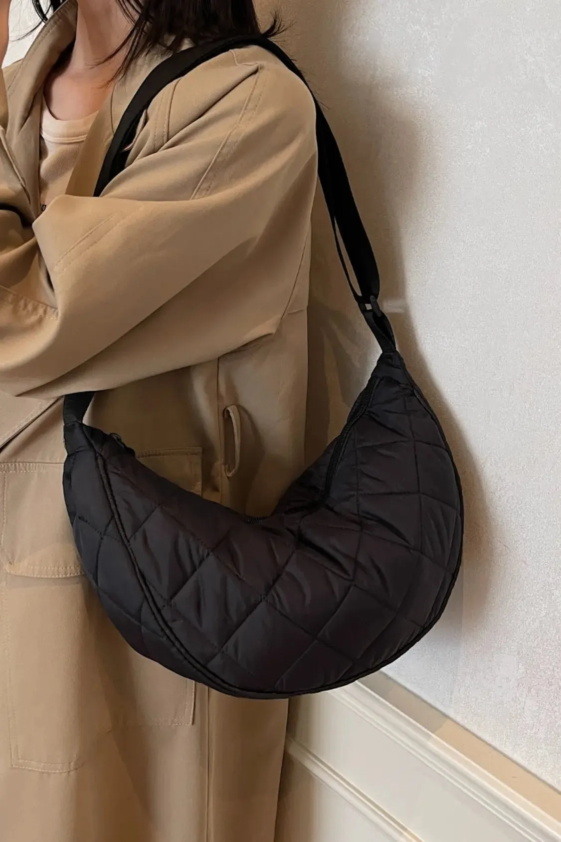 'Imani' Quilted Crossbody Bag