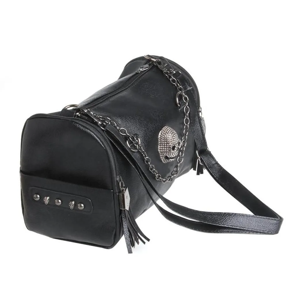 Impressive Women's Skull Shoulder Bag