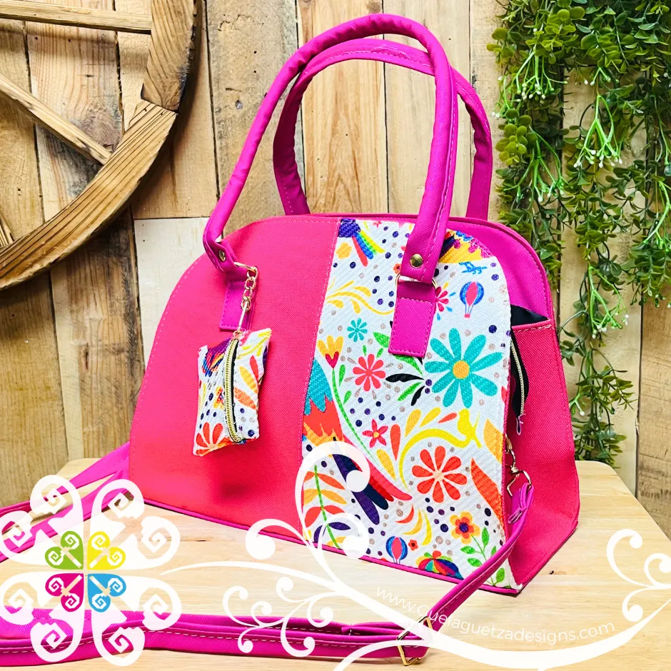 Jackie Purse - Faux Leather Bag