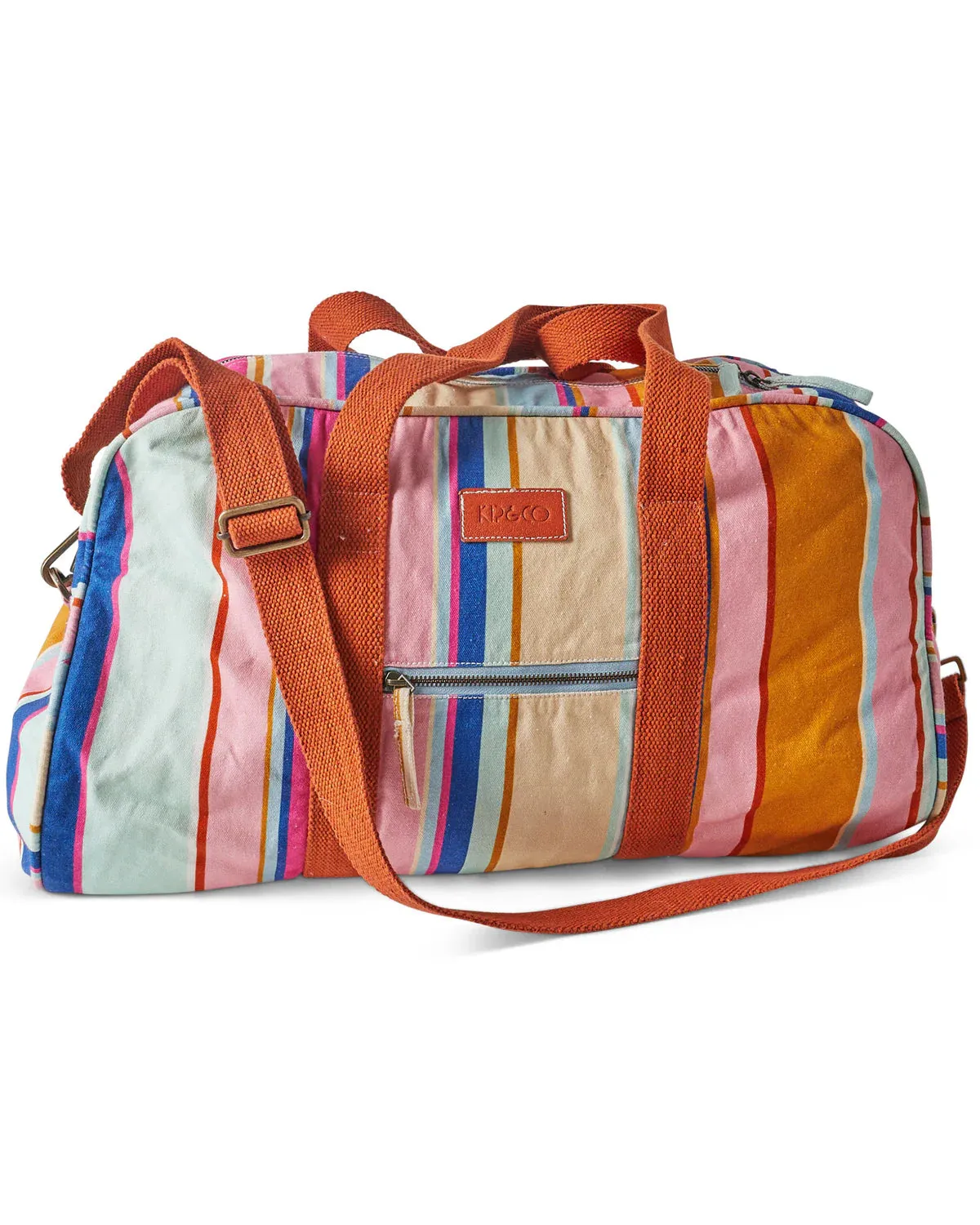 JAIPUR STRIPE DUFFLE BAG