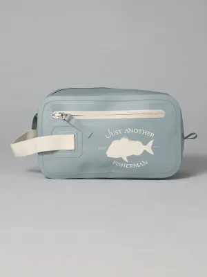 JUST ANOTHER FISHERMAN ANGLERS WASH BAG - GREY