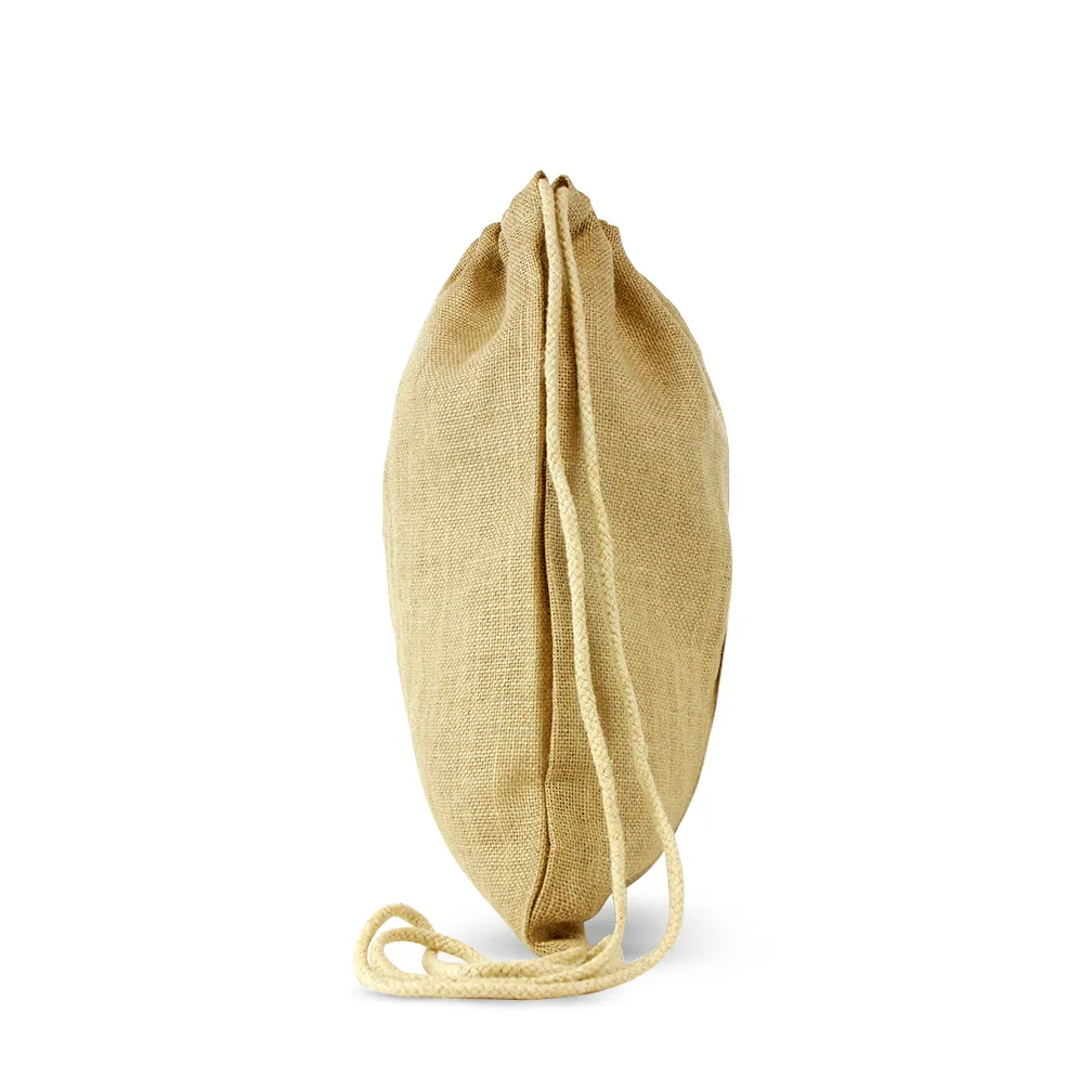 Jute / Burlap Drawstring Bag