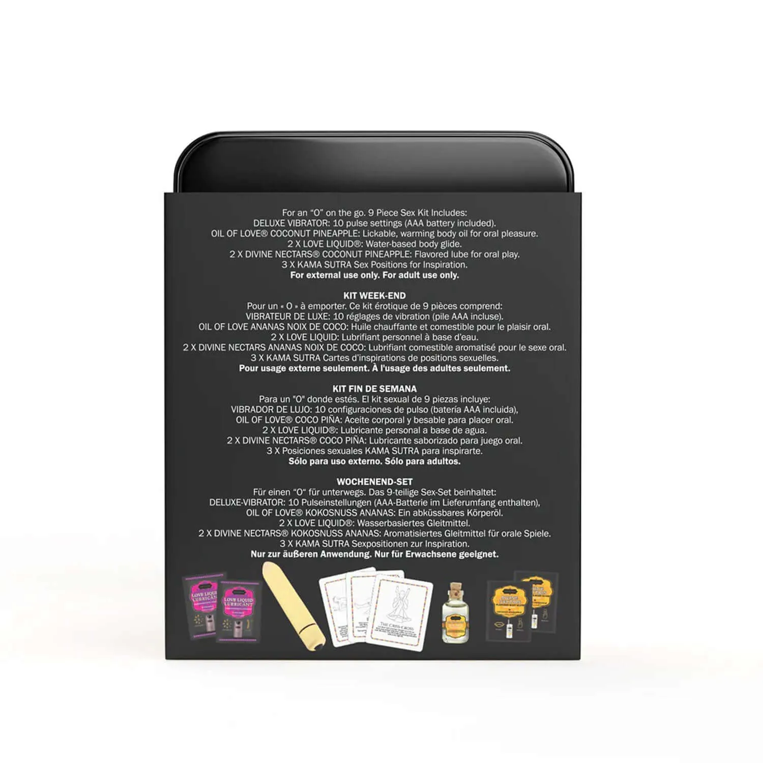 Kama Sutra Weekender Kit Vibe Coconut Pineapple