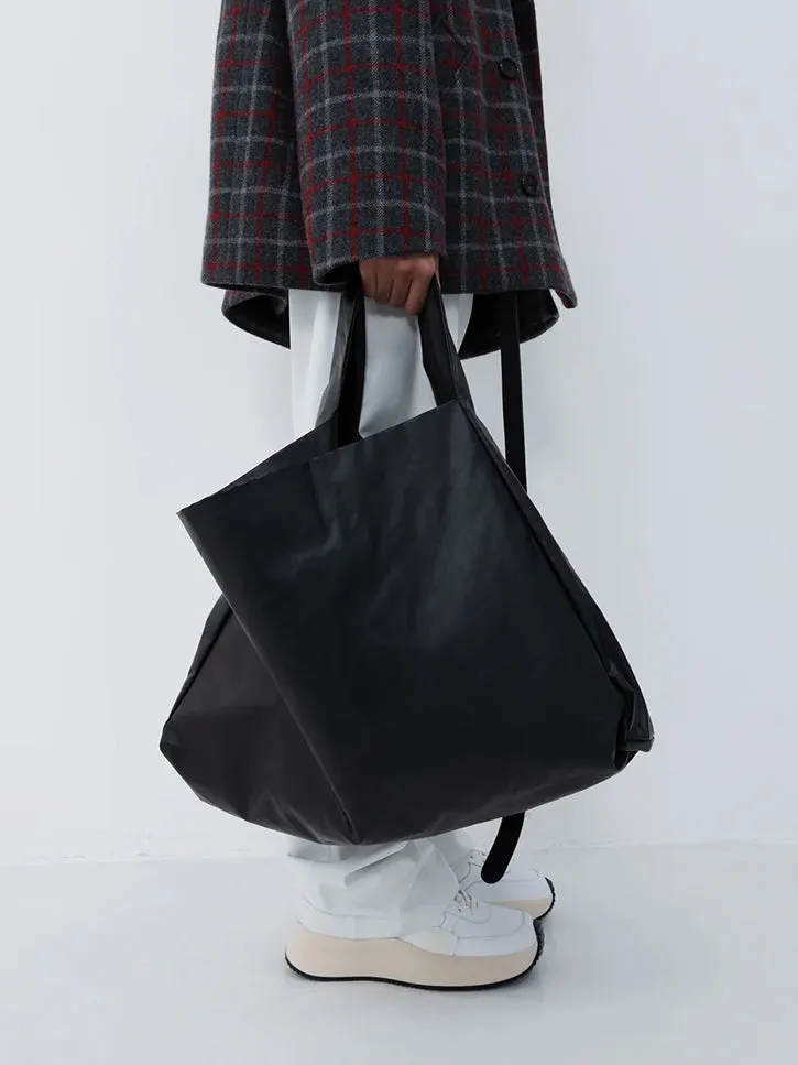 Kassl Tote Shoulder Bag, Black
