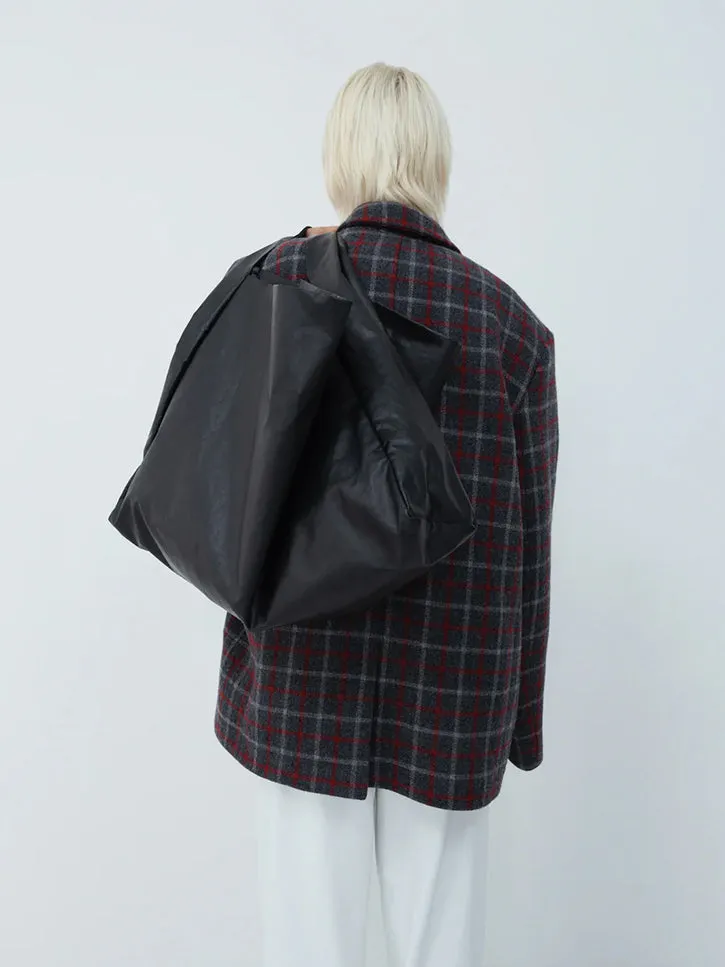 Kassl Tote Shoulder Bag, Black
